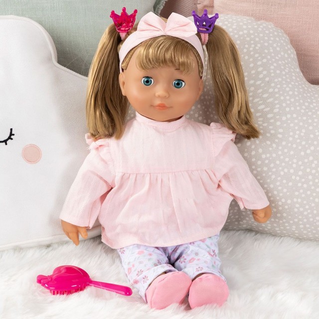 Κούκλα Bayer Little Mila 38εκ. Μιλάει Βουλγαρικά
