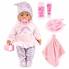Κούκλα Bayer Baby Annabella 46 εκ. Μιλάει Βουλγαρικά