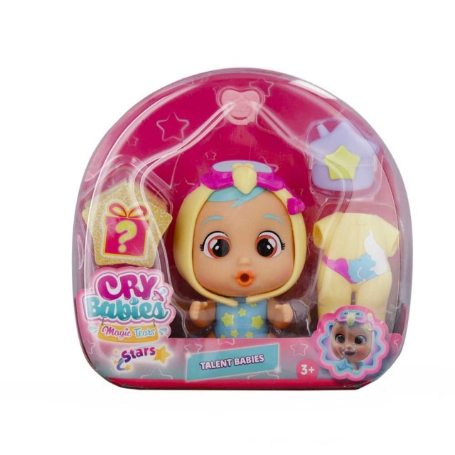 Μίνι κούκλα IMC με δάκρυα CRYBABIES MAGIC TEARS Baby talent W2