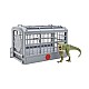 JURASSIC WORLD Δεινόσαυρος T Rex σε κλουβί