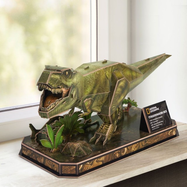CubicFun Puzzle 3D National Geographic Tyrannosaurus Rex 52h.