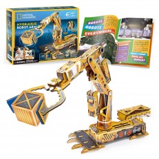 CubicFun Παζλ 3D National Geographic STEM Ρομπότ με υδραυλικό βραχίονα