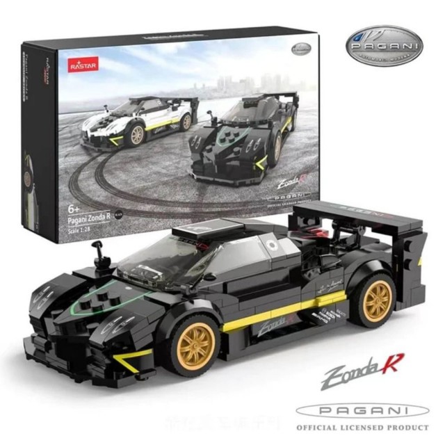 RASTAR 1:28 Pagani Zonda R Model Car Black