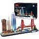 CubicFun Puzzle 3D Cityline San Francisco 90h. με φώτα LED