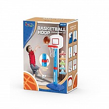 King Sport μπασκετική μπασκέτα με μπάλα και τρόμπα