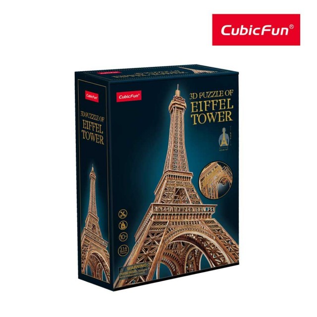 CubicFun Puzzle 3D Πύργος του Άιφελ 314h.