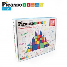 Μαγνητική κατασκευή Picasso STEAM 61 τεμάχια