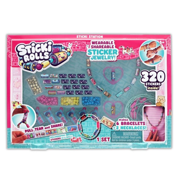 Κοσμήματα Sticki Rolls DIY με 320 αυτοκόλλητα