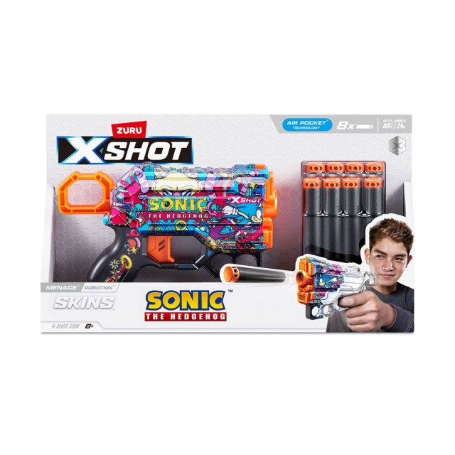 X Shot Sonic Blaster MENACE 8 βέλη