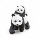 Ειδώλιο Panda με μωρό panda