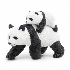 Ειδώλιο Panda με μωρό panda