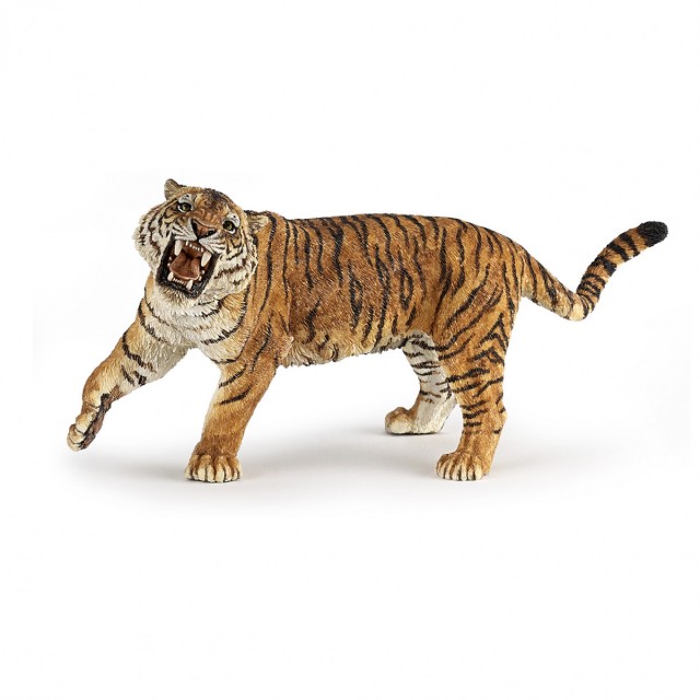 Roaring Siberian Tiger Collectible and Play Figure