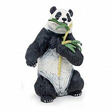 Φιγούρα panda που τρώει μπαμπού