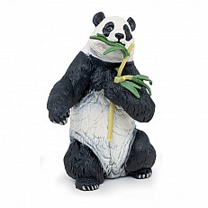 Φιγούρα panda που τρώει μπαμπού