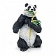 Φιγούρα panda που τρώει μπαμπού