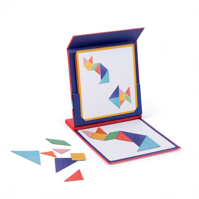 Το παιχνίδι μαγνήτης tangram