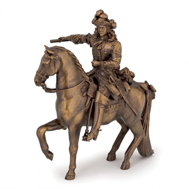Ειδώλιο του βασιλιά Louis Xiv στο άλογό του