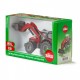 Играчка трактор Massey Ferguson с челен товарач