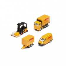 Σετ παιχνιδιών οχημάτων logistics DHL