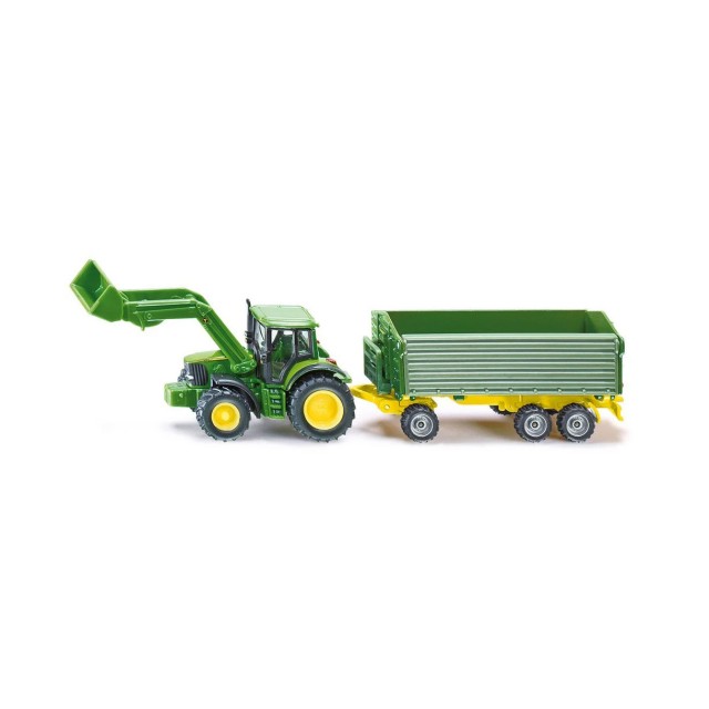 Играчка трактор John Deere с ремарке