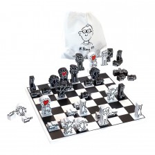 Ένα παιχνίδι σκάκι που σχεδιάστηκε από τον Keith Haring