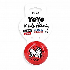 Ξύλινο γιο-γιο σχεδιασμένο από τον Keith Haring