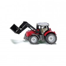 Παιχνίδι τρακτέρ Massey Ferguson με μπροστινό φορτωτή