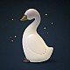 Νυχτερινό φωτιστικό Swan με USB 28,5cm