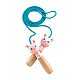 Lea the kitten jump rope