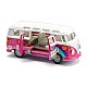 Παιχνίδι μίνι λεωφορείου VW T1 Samba σε σχέδιο "Flower Power"