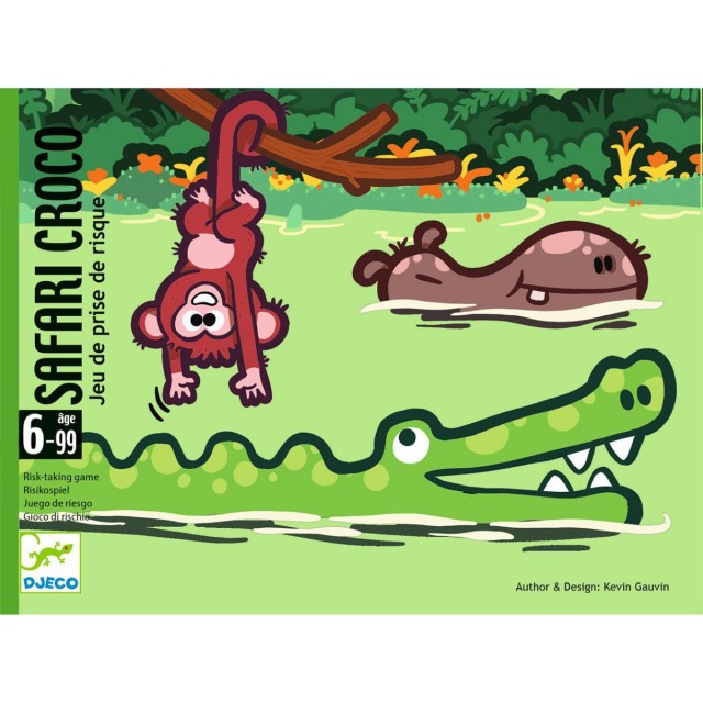 Παιχνίδι με κάρτες Crocodile Safari