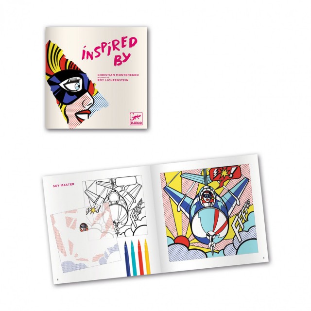 Ζωγραφίστε με μαρκαδόρους Roy Lichtenstein