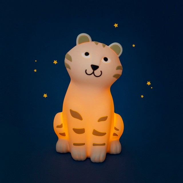 Νυχτερινό φωτιστικό tiger με USB 21,5cm Moulin Roty