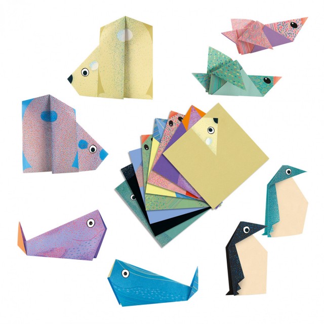 Δημιουργικό σετ origami - Πολικά ζώα
