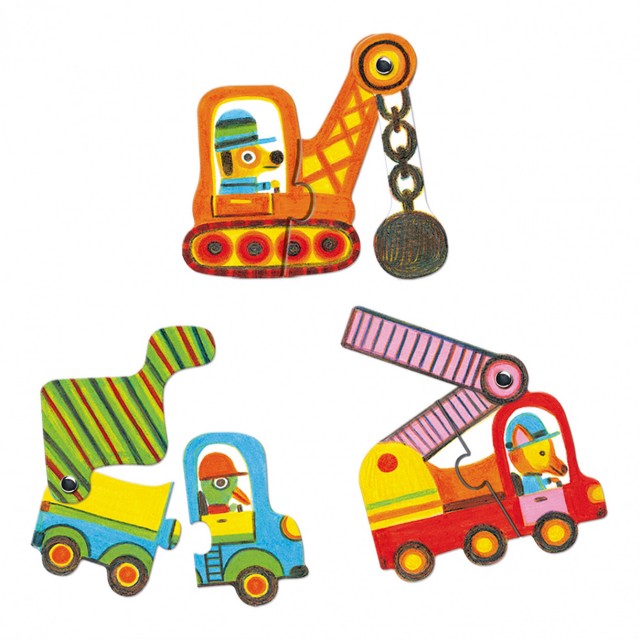 Παζλ Duo car