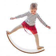 Ginger Home Wooden Balance Board - Safe Toy for Children, 82x30x15 cm