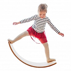 Ginger Home Wooden Balance Board - Safe Toy for Children, 82x30x15 cm