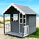Ξύλινο Παιδικό Σπίτι GINGER HOME, 139x143,5x149 cm, για παιχνίδια στην αυλή και στον κήπο