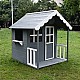 Ξύλινο Παιδικό Σπίτι GINGER HOME, 139x143,5x149 cm, για παιχνίδια στην αυλή και στον κήπο