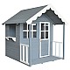 Ξύλινο Παιδικό Σπίτι GINGER HOME, 139x143,5x149 cm, για παιχνίδια στην αυλή και στον κήπο