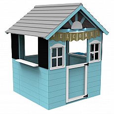 Ξύλινο παιδικό σπιτάκι GINGER HOME με κουζίνα – 110×103×137 εκ.
