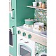 Παιδική Ξύλινη Κουζίνα GINGER HOME με ηλεκτρονικές εστίες με φώτα και ήχους, 91x31x90 cm