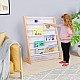 Παιδική Βιβλιοθήκη Ξύλινη GINGER HOME, 6 Ράφια, Montessori 64x30x79 εκ.