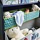 Детска Етажерка GINGER HOME, Органайзер за Играчки с Кутии за Съхранение DINOSAUR