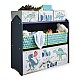 Детска Етажерка GINGER HOME, Органайзер за Играчки с Кутии за Съхранение DINOSAUR