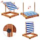 Παιδικό sandbox από ξύλο 118x118x118 cm, με ρυθμιζόμενο, αδιάβροχο κάλυμμα κουβούκλιο-αντι-UV