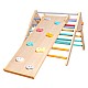 Pickler Triangle GINGER HOME 2 σε 1 Ξύλινο πλαίσιο αναρρίχησης και τσουλήθρα