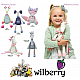 Κούκλα Wilberry Rag Bella σε λευκό χρώμα 58 cm.