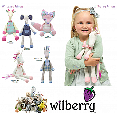 Κούκλα Wilberry Rag Muscle dancer σε λευκό φόρεμα 27 cm.