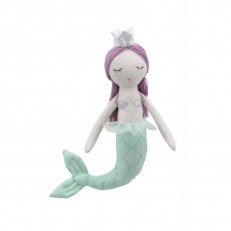 Κουκλίτσα Wilberry Mermaid με μωβ μαλλιά 28 cm.
